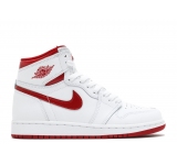 AIR JORDAN 1 RETRO HIGH OG GS 'METALLIC RED' 