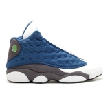 Air Jordan 13 (XIII) White Flint Blue (2014)