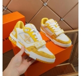 L&V Trainer Sneaker  white /yellow